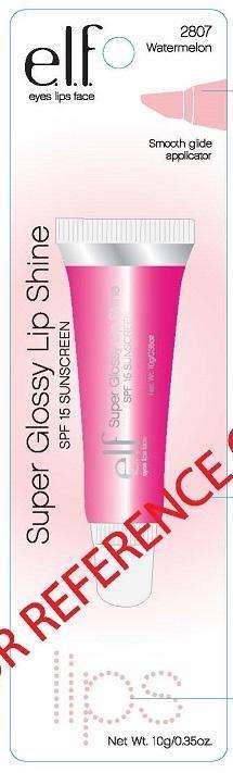 ELF Super Glossy Lip Shine SPF 15